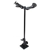 RAM-101U-VE10 RAM Pedestal Mount с 18" трубой и двумя двойными шаровыми креплениями