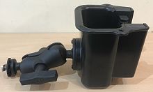 Крепление RAM Power-Grip для штрих сканеров. Муфта 90 мм Т-паз шар 38 мм. Внутренние размеры стакана 88x55x125 мм (RAM-396-B-354-TRA1U)