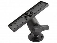 RAP-112-2U крепление RAM площадка, Полумуфта, шар 38 мм (1,5") с круглым основанием