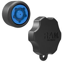 RAP-S-KNOB5-5U универсальная гайка барашек с секреткой 5 pin для муфт RAM 38 мм (1,5")