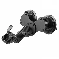 Двойное крепление на присоске RAM Twist-Lock с быстросъемным адаптером (RAM-B-189-326U)