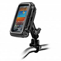 RAM-B-149Z-AQ2U аквабокс RAM средний (iPhone 6, 5S и др.) с креплением на руль 0,5"-1,25", муфта 95 мм
