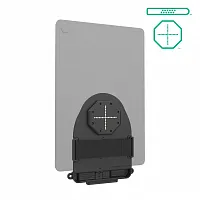 Док-станция GDS® Tab-Conn™ для планшетов без чехла (D-образная форма и задние подставки Pogo Pads) (RAM-GDS-TABC-B1DB)