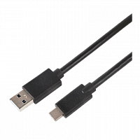 Кабель REXANT USB - USB Type-C (18-1881) 1 м, черный