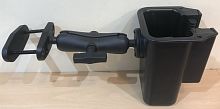 Крепление RAM Power-Grip XL для больших штрих сканеров. Муфта 140 мм струбцина 64 мм. Внутренние размеры стакана: 103x74x188 мм (RAM-101-247-25-450U)