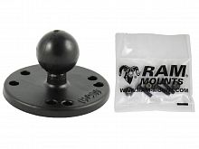 RAM-B-202-G4U RAM круглая пластина с шаровым и монтажным оборудованием для Garmin STRIKER и др.