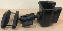 Крепление RAM Power-Grip, струбцина ширина до 100 мм (4") муфта 90 мм. Внутренние размеры стакана 88x55x125 мм (RAM-101-B-247-4-396U)