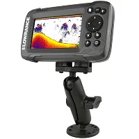 RAM-B-101-LO12 крепление RAM для LOWRANCE Hook² серий, муфта средняя 95 мм шары 25 мм (1")