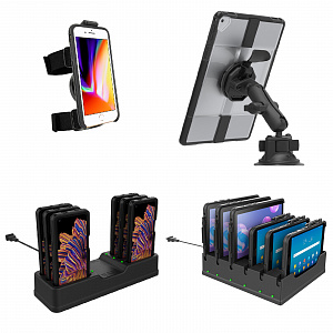 Крепления и док-станции RAM® для планшетов и смартфонов в чехлах OtterBox uniVERSE (OT1, OT2, OT3)