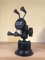 RAP-B-166-A-UN7U авто крепление RAM X-Grip, присоска, муфта 60 мм шары 25 мм (1"), композит