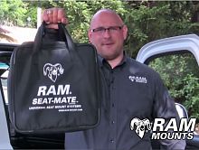 RAM-SM1B сумка RAM SEAT-MATE для ноутбука, аксессуаров и различных креплений