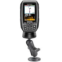 RAP-B-101U-G4, композитный двойной шаровой держатель RAM с крепежом для Garmin STRIKER и др.