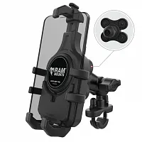 Крепление для телефона RAM® Quick-Grip™ Pro с усилением вибрации и основанием на U-образном болте RAM-B-149Z-A-PD5VU